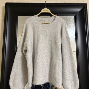 Cozy Gray Sweater